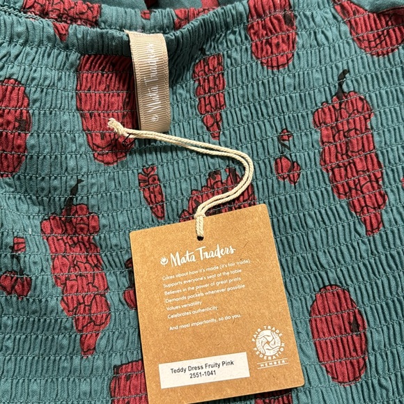 ✨ Mata Traders Teddy Fruity Dress Sz L - Picture 10 of 11